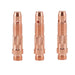 Welding TIG Torch Collet Body, 1.6mm, for Stock No. 70087 and 57096 - Pack of 3, 98451 Draper