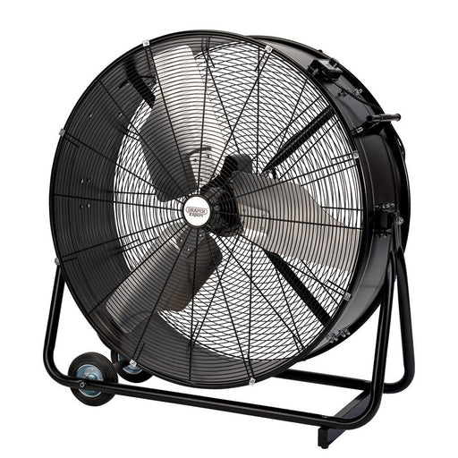 Draper 99624 230V High Flow Drum Fan, 36"/900mm, 410W, Ex-Showroom, Grade B, 12 Months Warranty