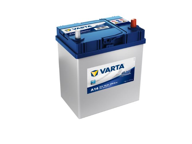 A14 Varta Blue Dynamic Car Battery 12V 40Ah - 540126033 - 054, 4 Years Warranty