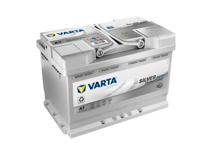 A7 Varta Silver Dynamic AGM 096 Start Stop Car Battery 12V 70Ah - 570901076, 3 Years Warranty