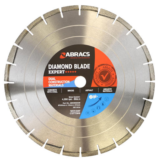 Abracs Diamond Blade DCM - Expert, 350mm x 10mm x 20mm , ABDI35020AM