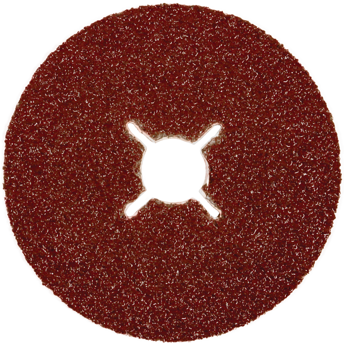Abracs Fibre Sanding Discs, 100mm x 80 Grit AL/OX - Pack of 25, ABFD100080A