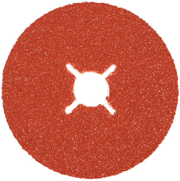 Abracs Fibre Sanding Discs, 125mm x 120g Ceramic - Pack of 25, ABFD125120C