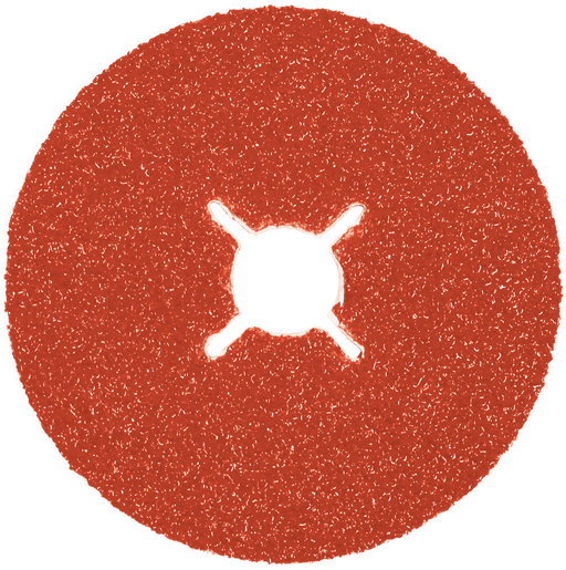 Abracs Fibre Sanding Discs, 125mm x 80g Ceramic - Pack of 25, ABFD125080C