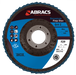 Abracs Flap Discs, 125mm x 80g - Pack of 25, ABFZ125B080
