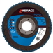 Abracs Flap Discs, 180mm x 40g - Pack of 25, ABFZ180B040