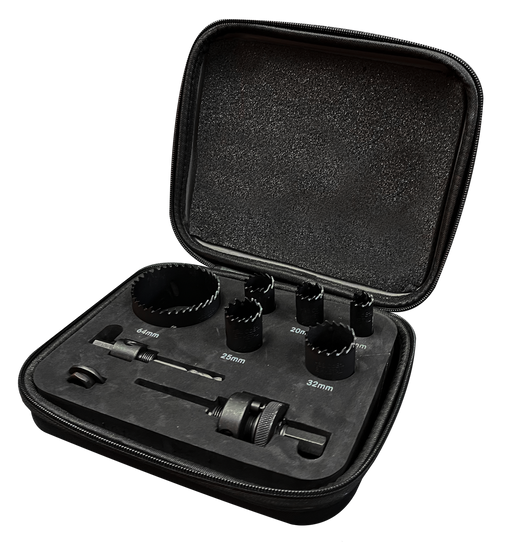 Abracs 11pc Electricians Hole Saw Kit - M42 Pack of 1, ABHSCKIT11