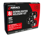 Abracs 8pc Hole Saw Downlighter Set - Pack of 1, ABHSDLKIT