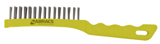 Abracs 4 Row Plastic Handled Brush - Pack of 12, ABPHB4