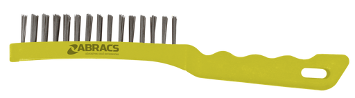Abracs 4 Row Plastic Handled Brush - Pack of 12, ABPHB4