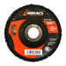 Abracs Poly Disc - Black, 125mm - Pack of 10, ABPOLY125