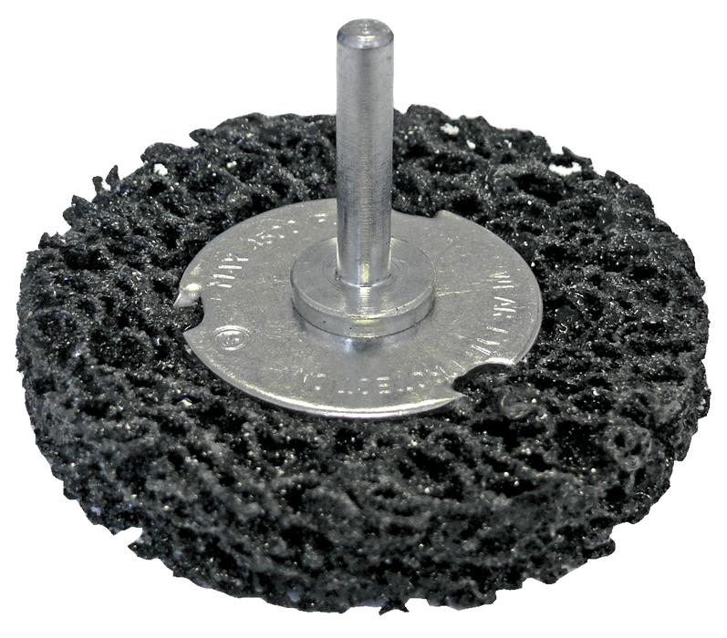 Abracs Spindle Mounted Poly Wheel, 100mm x 13mm x 6mm - Pack of 10, ABPOLYSM100
