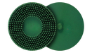 Abracs Quick-Lock Bristle Brush - Green, 75mm - Pack of 10, ABQLBG075