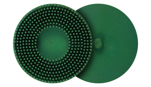 Abracs Quick-Lock Bristle Brush - Green, 75mm - Pack of 10, ABQLBG075