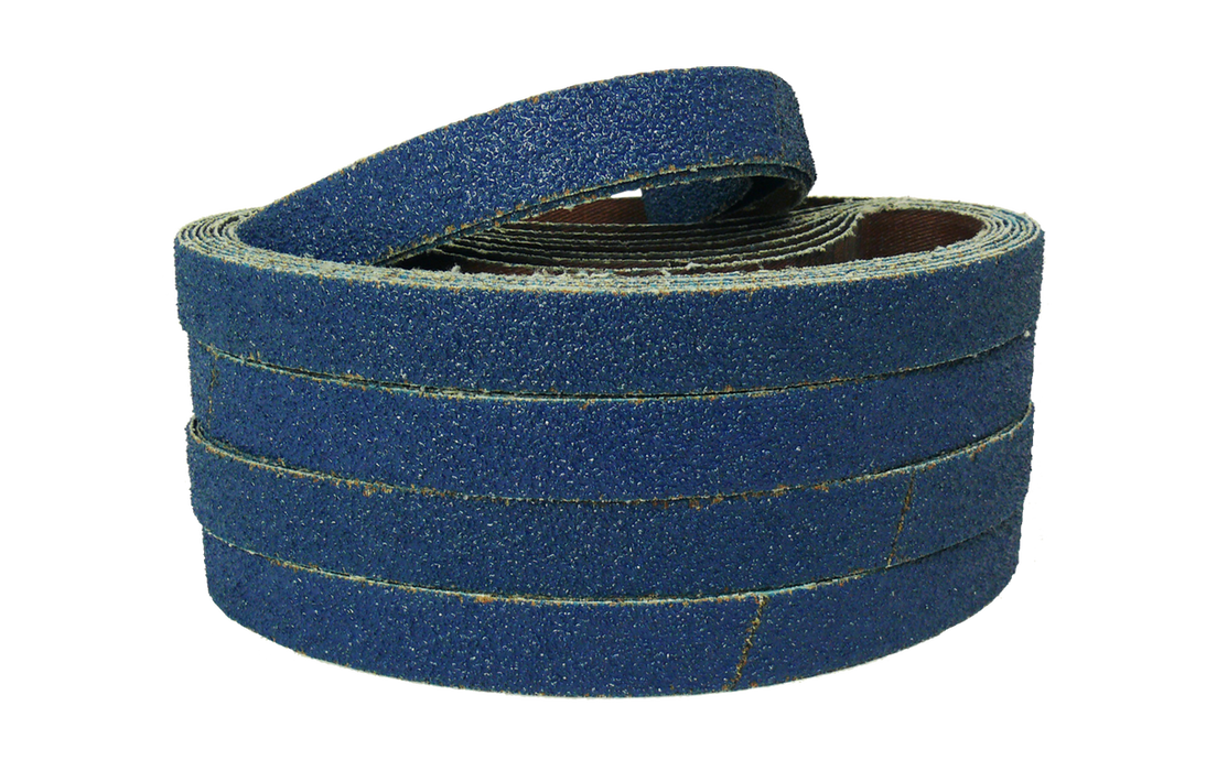 Abracs File Zirconium Sanding Belts, 10mm x 330mm x 40g- Pack of 50, ABSB010330040Z