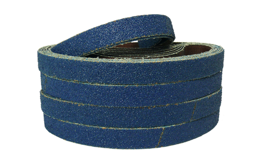 Abracs File Zirconium Sanding Belts, 13mm x 457mm x 120g - Pack of 50, ABSB013457120Z