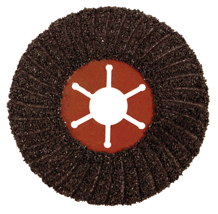 Abracs Semi-Flex Grinding Discs, 115mm x 36Grit S/C - Pack of 10, ABSF115036C