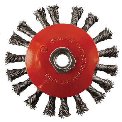 Abracs 100mm Diameter x M10 Twist Knot - Pack of 1, ABWBB100M10T