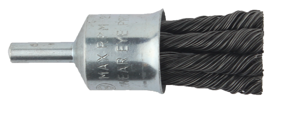 Abracs T/K Spindle Mounted End Brush, 22mm, ABWBENDT22