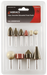 Abracs 10pcs Assorted Mounted Point Pack of 1, ABWBSMPACK6