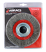 Abracs Wire Wheel Crimp S/S, 150mm x 20mm, ABWBWF15020SC