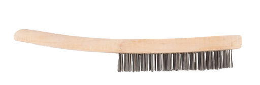 Abracs 4 Row Wooden Handled Brush - Box Qty 12, Pack of 4, ABWHBSS