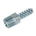 Sealey AC08 Screwed Tailpiece Male 1/4"BSPT - 1/4" Hose Pack of 5