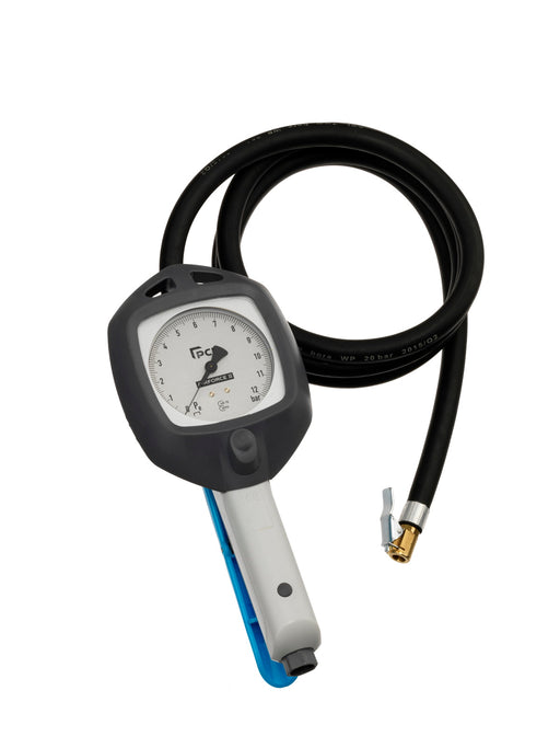 PCL AFG1C08 Airforce II Tyre Inflator, 0-12 bar, 1.8m Hose Euro Connector (German PTB Approved)