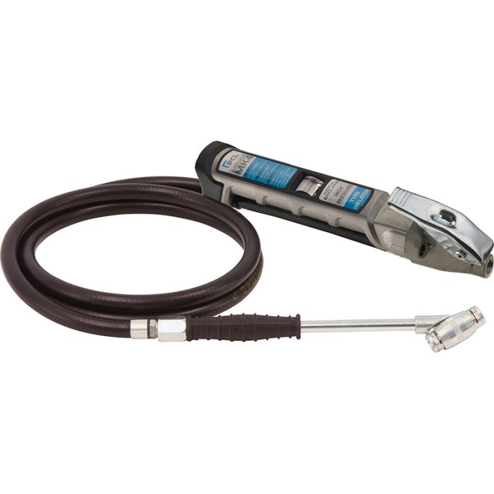 PCL AFG6H041 AIRFORCE MK4 High Pressure Tyre Inflator 1.8m Hose Twin Clip-on Connector