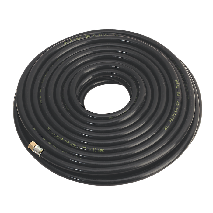 Air Hose Heavy Duty, 30m x Ø8mm, 20m with 1/4"BSP Unions, AH30RX, Sealey