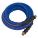 Air Hose Extra-Heavy-Duty, 5m x Ø10mm with 1/4"BSP Unions, AH5R/38, Sealey