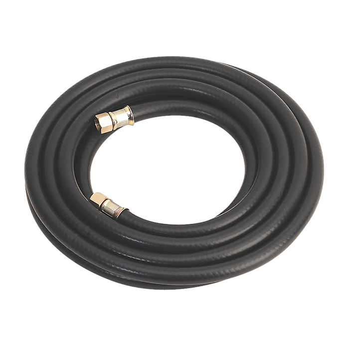 Air Hose, Heavy-Duty, 5m x Ø8mm with 1/4"BSP Unions, AH5RX, Sealey