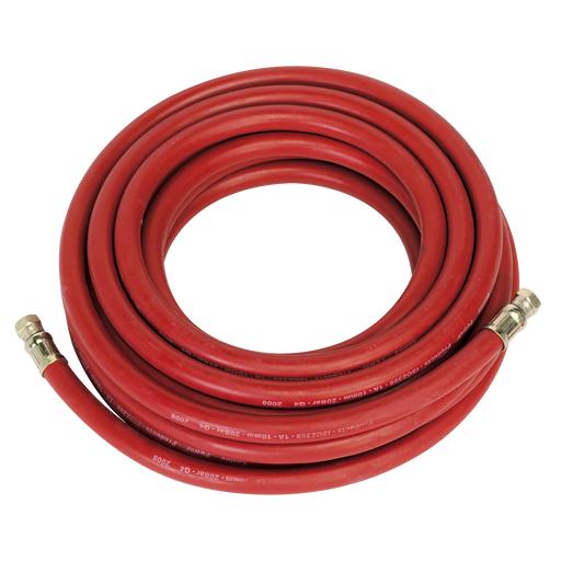 Air Hose 10m x Ø10mm with 1/4"BSP Unions, AHC1038, Sealey