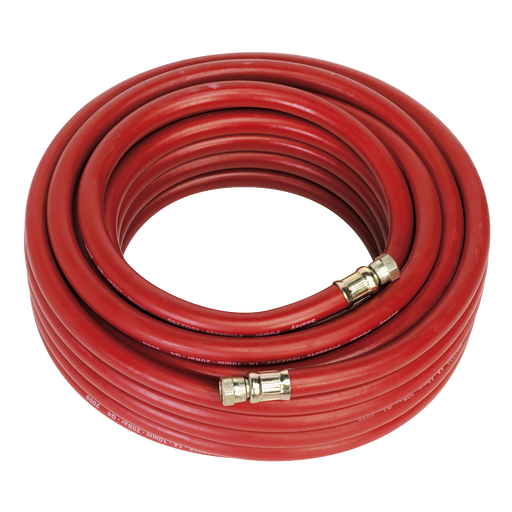 Air Hose 15m x Ø10mm with 1/4"BSP Unions, AHC1538, Sealey