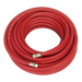 Air Hose, 20m x Ø8mm with 1/4"BSP Unions, AHC20, Sealey