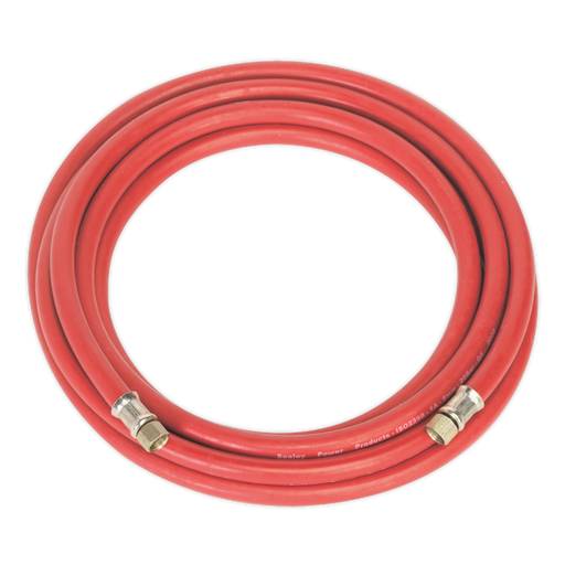 Air Hose, 5m x Ø8mm with 1/4"BSP Unions, AHC5, Sealey