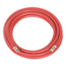Air Hose, 5m x Ø8mm with 1/4"BSP Unions, AHC5, Sealey