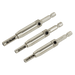 Sealey AK3HD Self-Centring Chamfered Hinge Drill Set 3pc