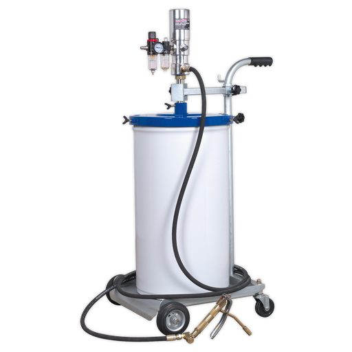 Sealey AK453X Air Operated Grease Pump 50kg Capacity, Re-Boxed, Grade A, 12 Months Warranty