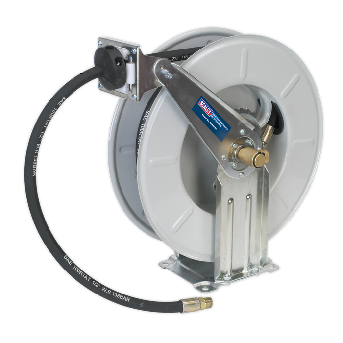 Sealey AK4567D Oil Hose Reel Retractable 10m