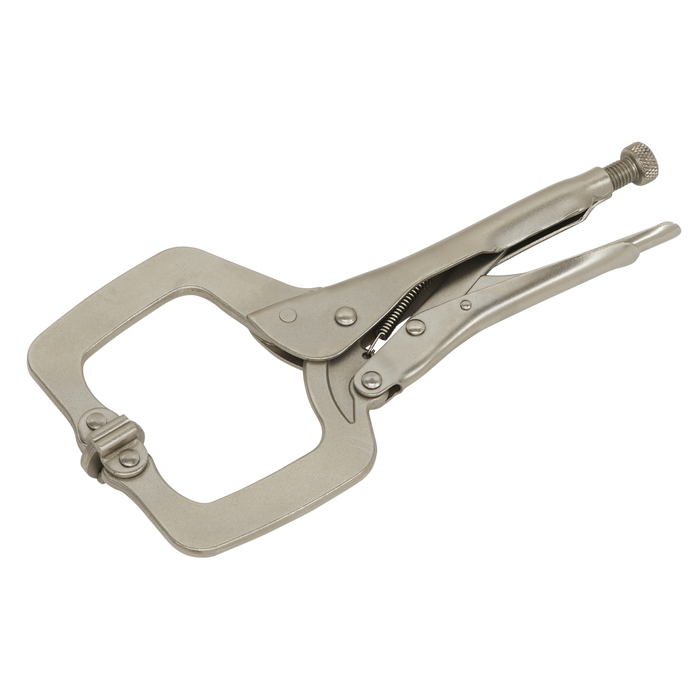 Welding Locking C-Clamp 280mm 0-90mm Capacity, AK6827, Sealey