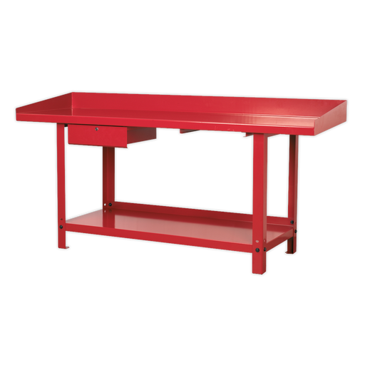 Sealey AP1020 Workbench Steel 2m with 1 Drawer, Refurbished, Grade C, 6 Months Warranty