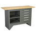 Sealey AP2030BB Workbench with 5 Drawers Ball-Bearing Slides Heavy-Duty, Refurbished, Grade C, 6 Months Warranty