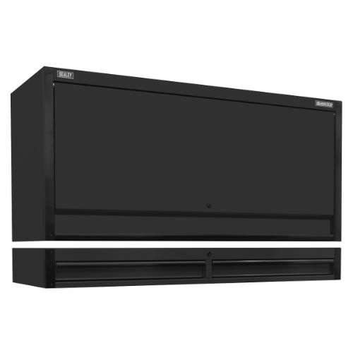 Sealey AP6203BE Superline PRO Black Edition Top Hutch & 2 Drawer Riser 1549mm, Refurbished, Grade C, 6 Months Warranty