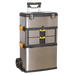 Sealey AP855 Mobile Stainless Steel/Composite Toolbox 3 Compartment, Refurbished, Grade C, 6 Months Warranty