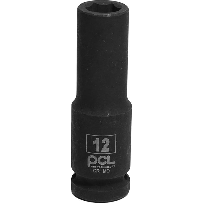 PCL APA11/12 12mm A/F, Deep Impact Socket, 1/2" Drive