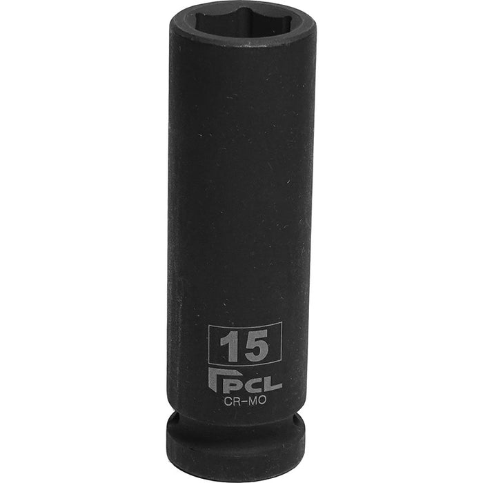 PCL APA11/15 15mm A/F, Deep Impact Socket, 1/2" Drive