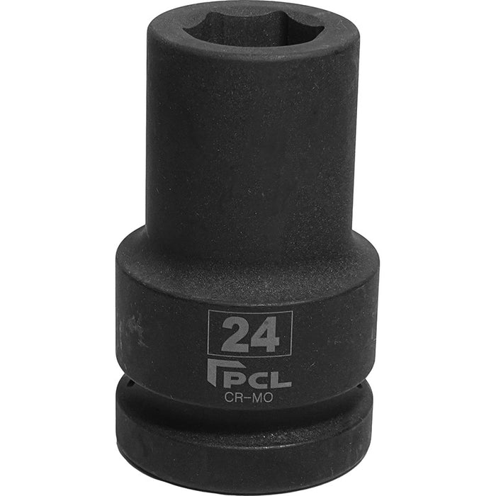 PCL APA40/24 24mm A/F, Deep Impact Socket, 1" Drive