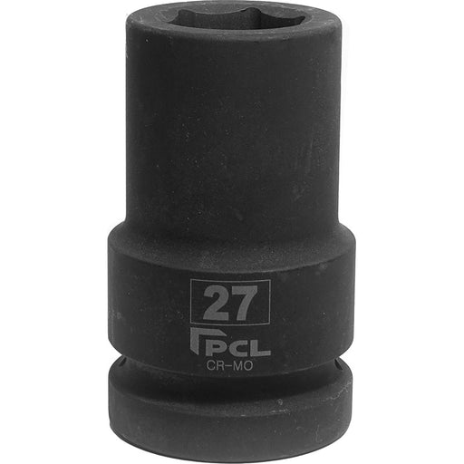 PCL APA40/27 27mm A/F, Deep Impact Socket, 1" Drive