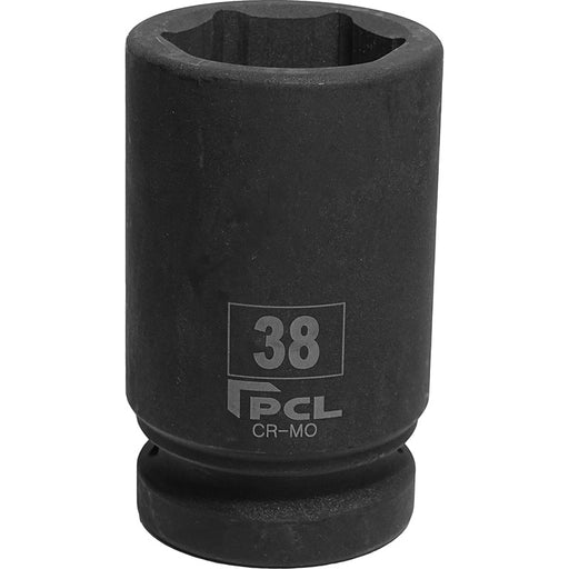 PCL APA40/38 38mm A/F, Deep Impact Socket, 1" Drive